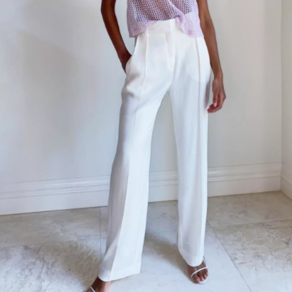 Aritzia 1-01 Babaton Boy Trouser Pant Indigo Ink Navy Blue Size4 New wit… - Picture 8 of 9